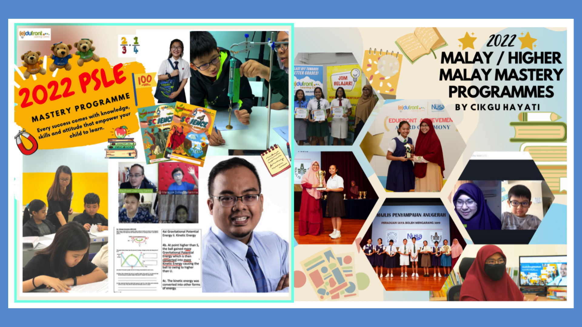 AY2022 Classes by Cikgu Hayati and Mr Yang
